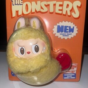 The Monsters Wacky Mart Earphone Case - Yellow